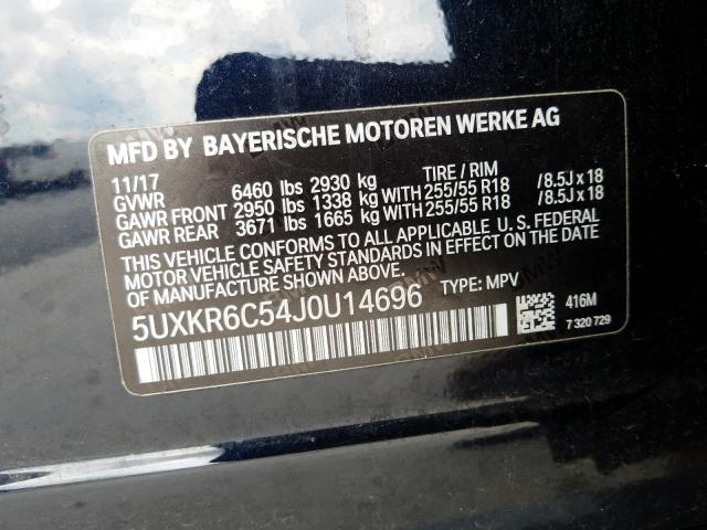 Photo 9 VIN: 5UXKR6C54J0U14696 - BMW X5 