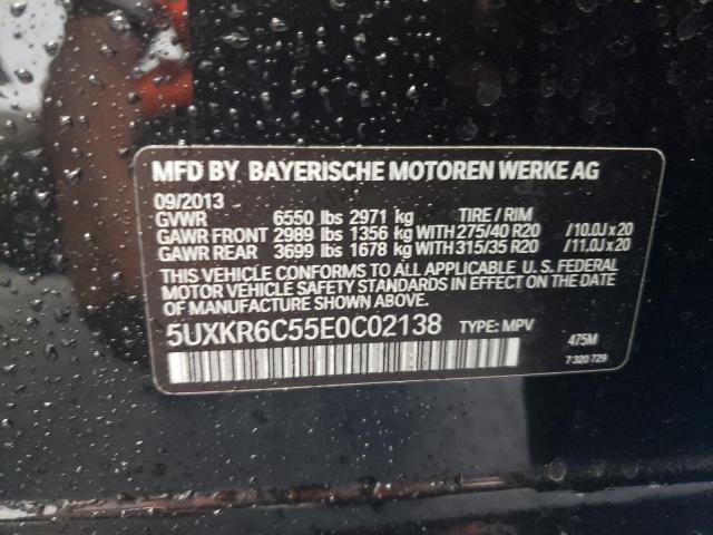 Photo 12 VIN: 5UXKR6C55E0C02138 - BMW X5 