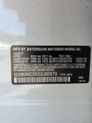 Photo 12 VIN: 5UXKR6C55G0J80979 - BMW X5 XDRIVE5 