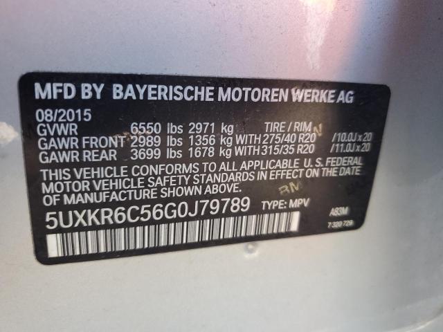 Photo 11 VIN: 5UXKR6C56G0J79789 - BMW X5 XDRIVE5 