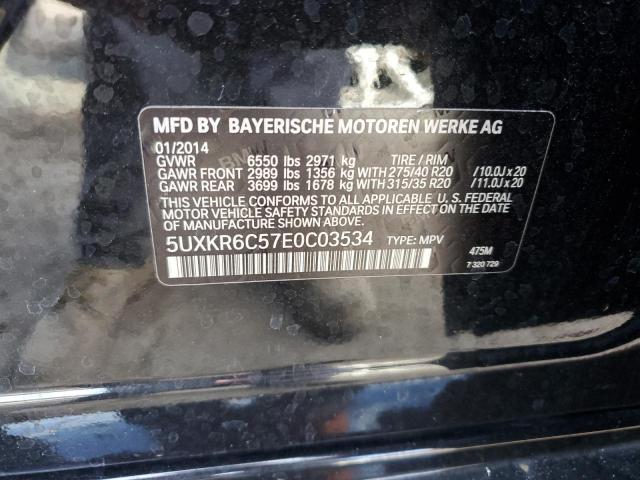 Photo 12 VIN: 5UXKR6C57E0C03534 - BMW X5 XDRIVE5 