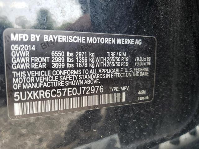 Photo 12 VIN: 5UXKR6C57E0J72976 - BMW X5 XDRIVE5 