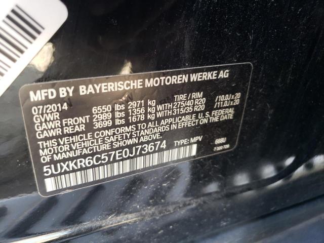 Photo 9 VIN: 5UXKR6C57E0J73674 - BMW X5 XDRIVE5 