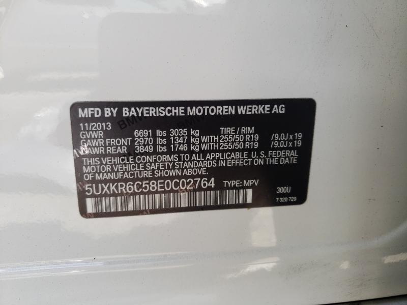 Photo 9 VIN: 5UXKR6C58E0C02764 - BMW X5 XDRIVE5 