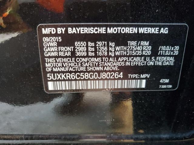 Photo 13 VIN: 5UXKR6C58G0J80264 - BMW X5 XDRIVE5 