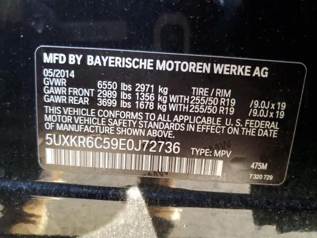 Photo 12 VIN: 5UXKR6C59E0J72736 - BMW X5 