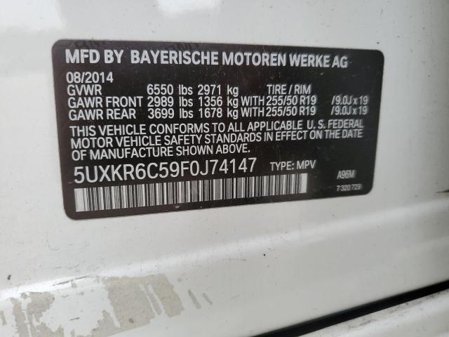 Photo 12 VIN: 5UXKR6C59F0J74147 - BMW X5 XDRIVE5 