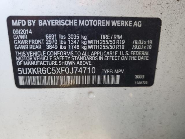 Photo 13 VIN: 5UXKR6C5XF0J74710 - BMW X5 XDRIVE5 