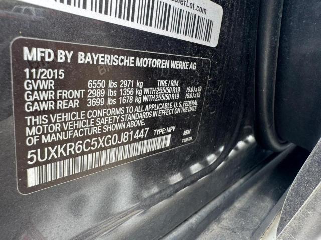 Photo 9 VIN: 5UXKR6C5XG0J81447 - BMW X5 XDRIVE5 