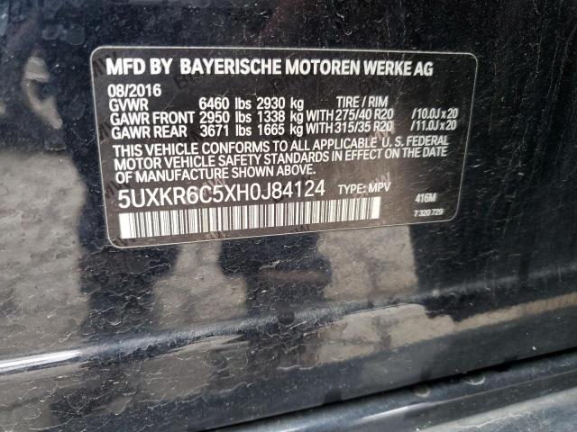 Photo 12 VIN: 5UXKR6C5XH0J84124 - BMW X5 