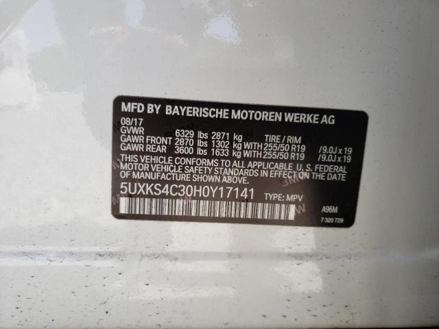 Photo 12 VIN: 5UXKS4C30H0Y17141 - BMW X5 