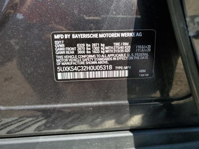 Photo 11 VIN: 5UXKS4C32H0U05318 - BMW X5 