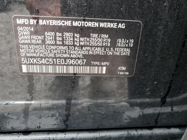 Photo 12 VIN: 5UXKS4C51E0J96067 - BMW X5 