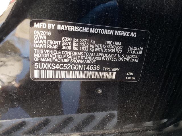 Photo 12 VIN: 5UXKS4C52G0N14636 - BMW X5 