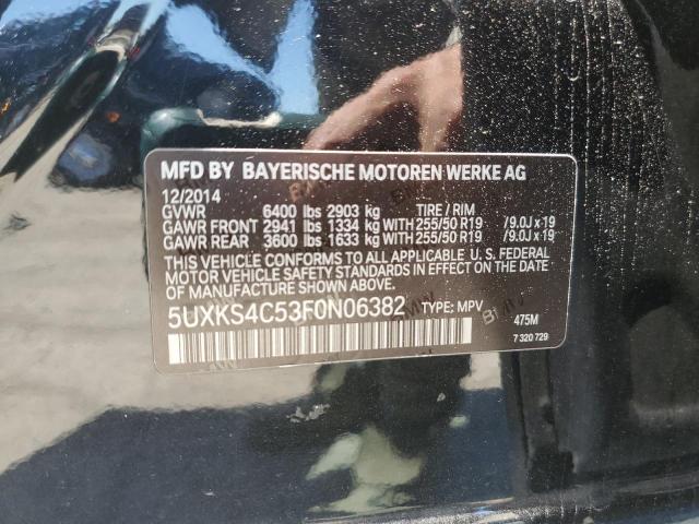 Photo 12 VIN: 5UXKS4C53F0N06382 - BMW X5 