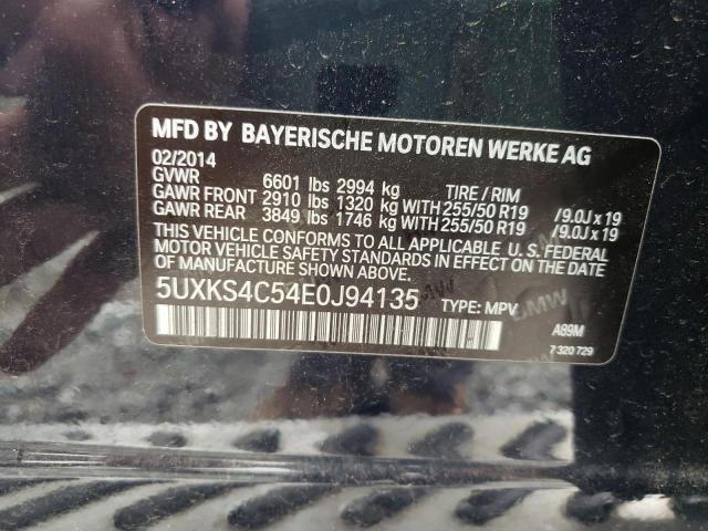 Photo 9 VIN: 5UXKS4C54E0J94135 - BMW X5 XDRIVE3 