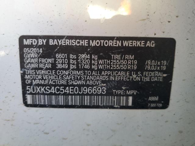 Photo 11 VIN: 5UXKS4C54E0J96693 - BMW X5 