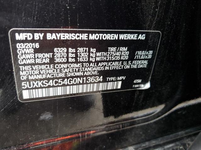 Photo 11 VIN: 5UXKS4C54G0N13634 - BMW X5 XDRIVE3 