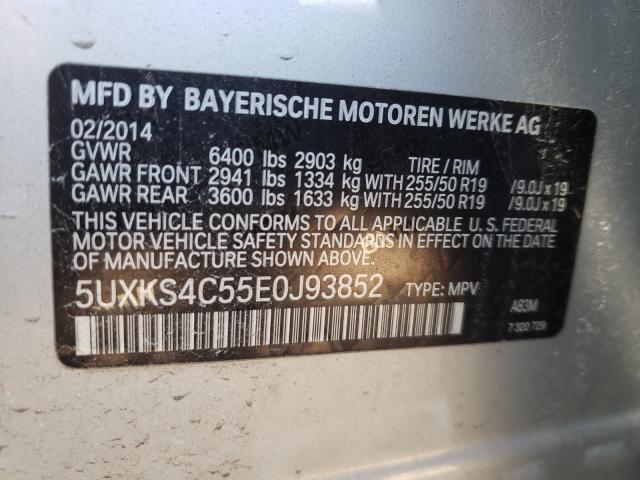 Photo 9 VIN: 5UXKS4C55E0J93852 - BMW X5 