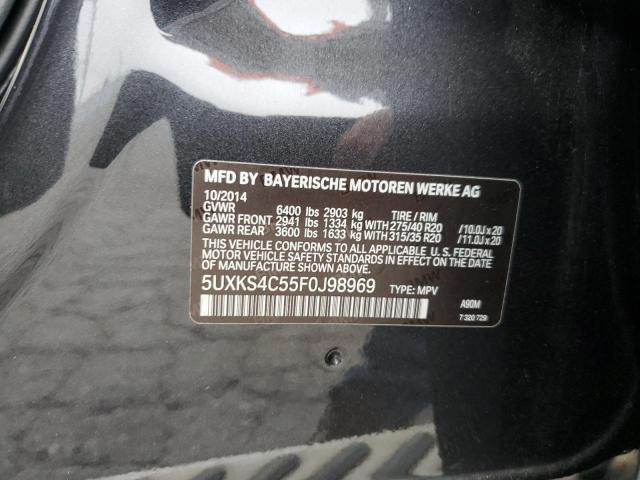 Photo 11 VIN: 5UXKS4C55F0J98969 - BMW X5 