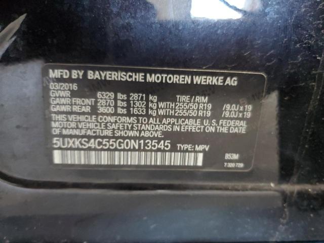 Photo 12 VIN: 5UXKS4C55G0N13545 - BMW X5 XDRIVE3 