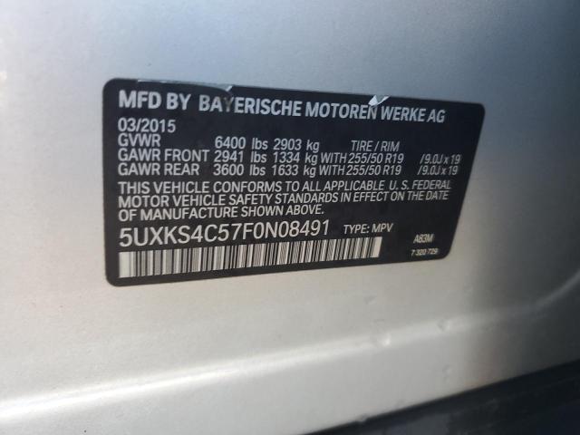 Photo 11 VIN: 5UXKS4C57F0N08491 - BMW X5 