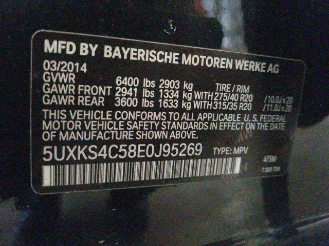 Photo 9 VIN: 5UXKS4C58E0J95269 - BMW X5 