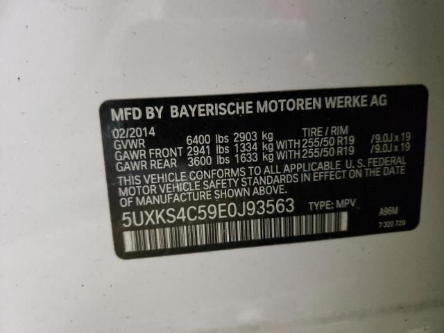 Photo 9 VIN: 5UXKS4C59E0J93563 - BMW X5 