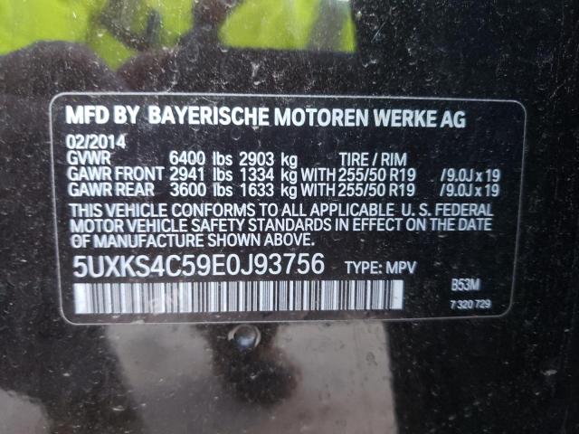 Photo 9 VIN: 5UXKS4C59E0J93756 - BMW X5 XDRIVE3 