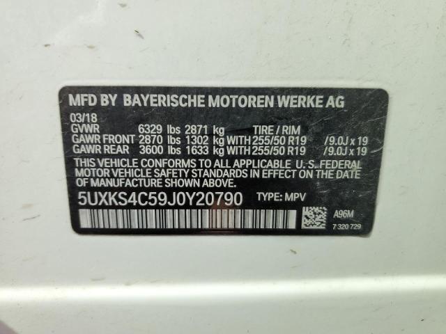 Photo 12 VIN: 5UXKS4C59J0Y20790 - BMW X5 