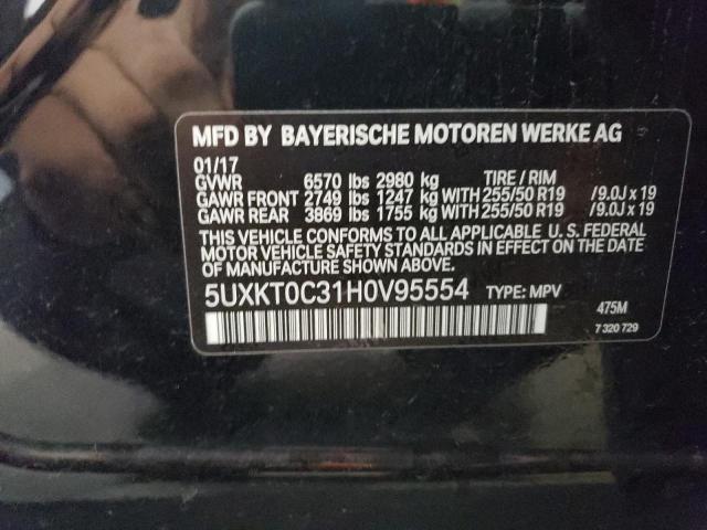 Photo 12 VIN: 5UXKT0C31H0V95554 - BMW X5 XDR40E 