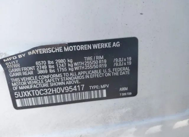 Photo 8 VIN: 5UXKT0C32H0V95417 - BMW X5 