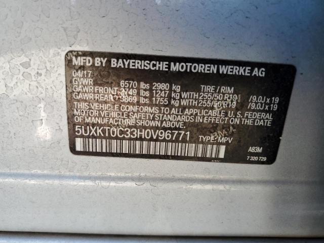 Photo 12 VIN: 5UXKT0C33H0V96771 - BMW X5 XDR40E 