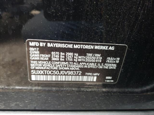 Photo 9 VIN: 5UXKT0C50J0V98372 - BMW X5 