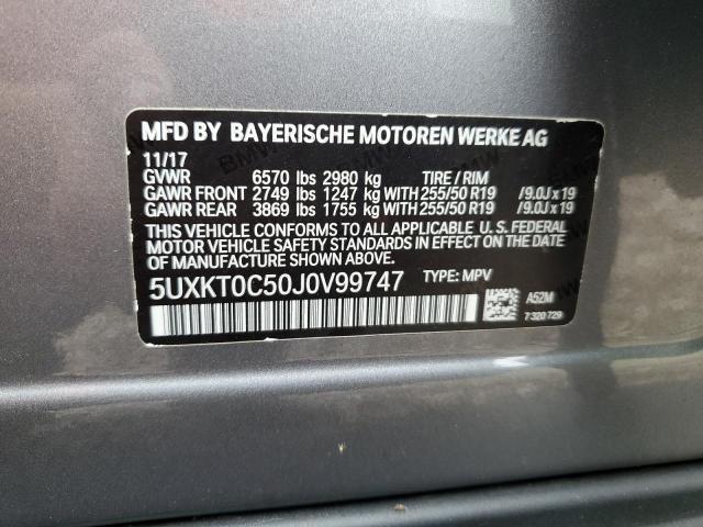 Photo 13 VIN: 5UXKT0C50J0V99747 - BMW X5 