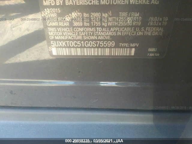 Photo 8 VIN: 5UXKT0C51G0S75599 - BMW X5 EDRIVE 