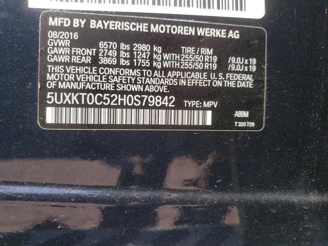 Photo 11 VIN: 5UXKT0C52H0S79842 - BMW X5 