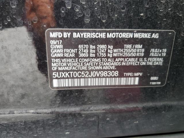 Photo 12 VIN: 5UXKT0C52J0V98308 - BMW X5 XDR40E 