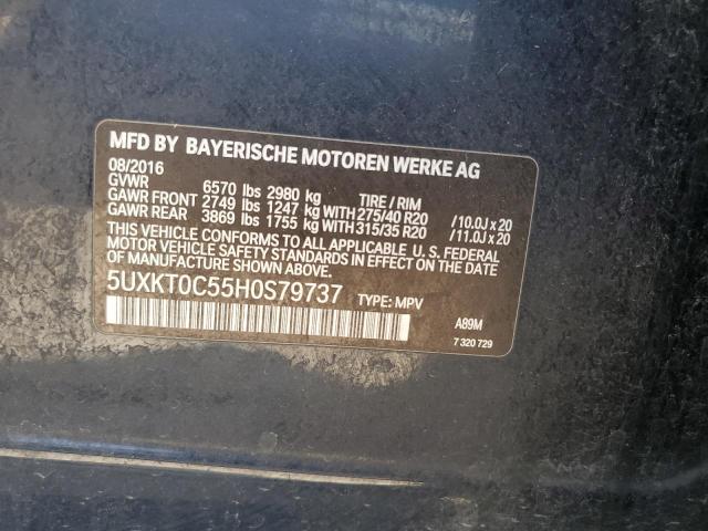 Photo 13 VIN: 5UXKT0C55H0S79737 - BMW X5 XDR40E 