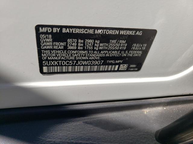 Photo 11 VIN: 5UXKT0C57J0W03907 - BMW X5 XDR40E 