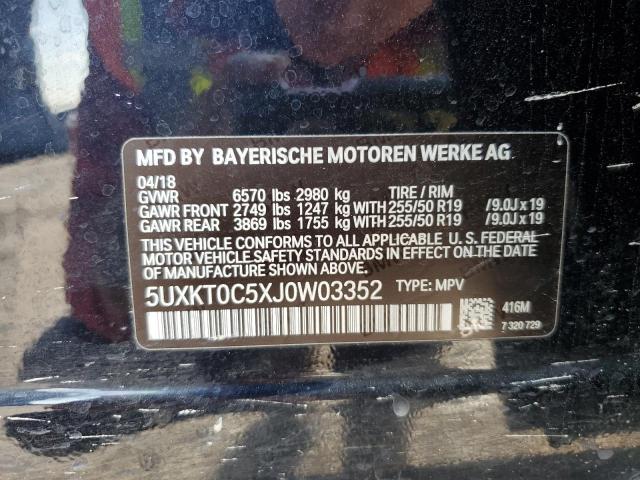 Photo 12 VIN: 5UXKT0C5XJ0W03352 - BMW X5 XDR40E 