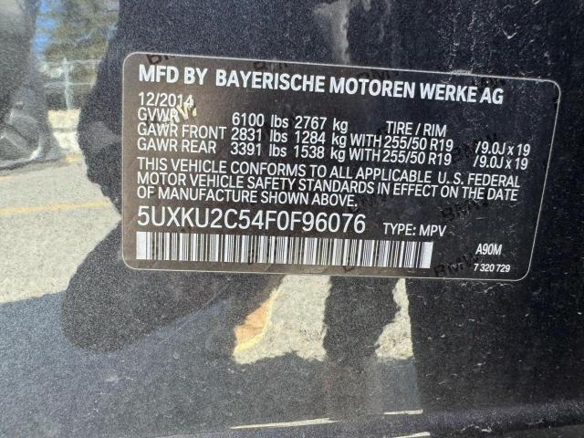 Photo 11 VIN: 5UXKU2C54F0F96076 - BMW X6 