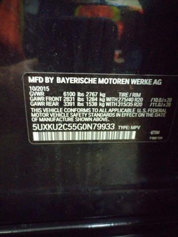 Photo 12 VIN: 5UXKU2C55G0N79933 - BMW X6 XDRIVE3 