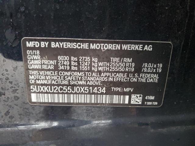 Photo 13 VIN: 5UXKU2C55J0X51434 - BMW X6 