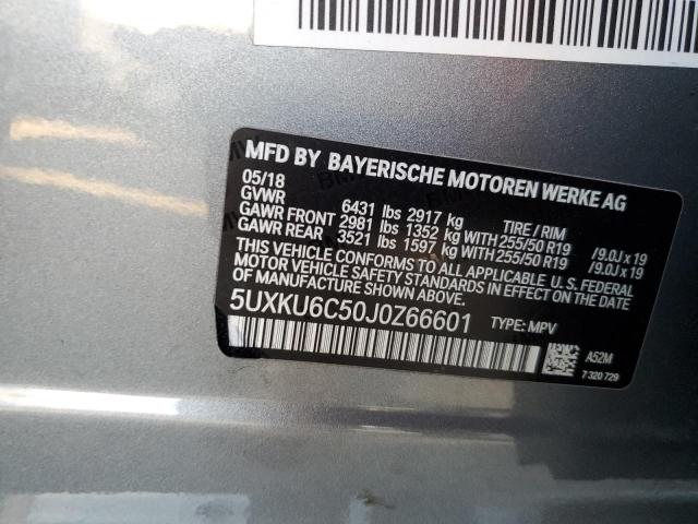 Photo 11 VIN: 5UXKU6C50J0Z66601 - BMW X6 