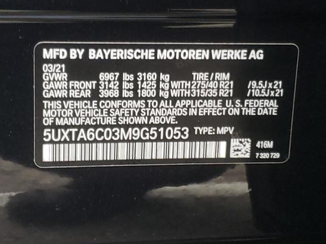 Photo 12 VIN: 5UXTA6C03M9G51053 - BMW X5 XDRIVE4 