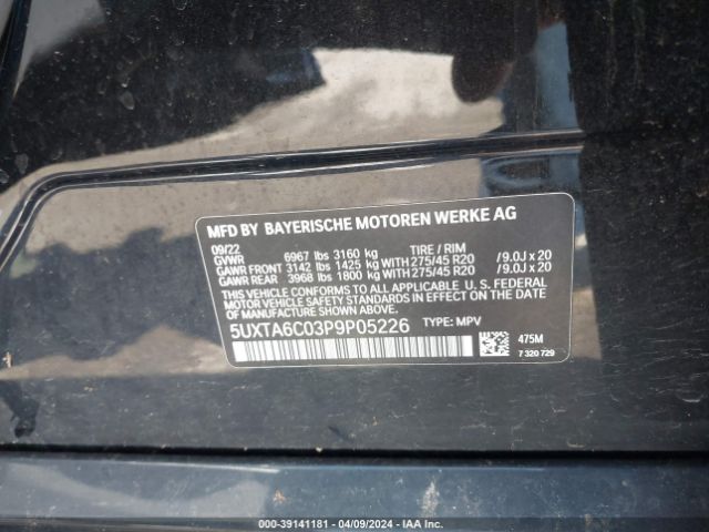 Photo 8 VIN: 5UXTA6C03P9P05226 - BMW X5 