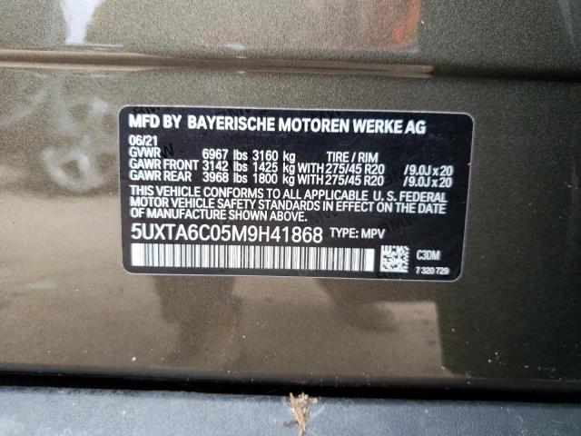 Photo 9 VIN: 5UXTA6C05M9H41868 - BMW X5 XDRIVE4 