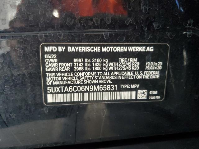 Photo 12 VIN: 5UXTA6C06N9M65831 - BMW X5 XDRIVE4 