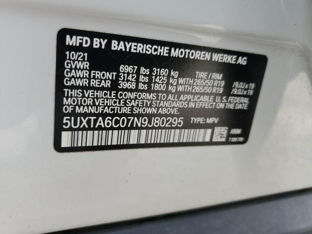 Photo 13 VIN: 5UXTA6C07N9J80295 - BMW X5 XDRIVE4 